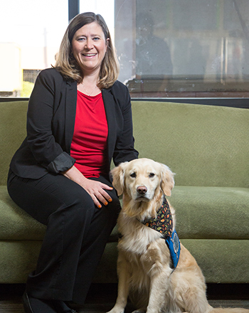 Tracy Szymanski credits comfort dogs with helping her, the Sunrise staff and many patients and families in the hours and days after the shooting.