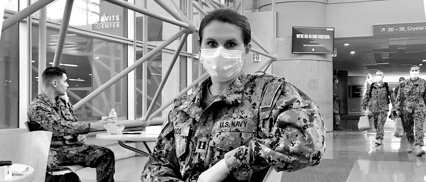 Maria Spingos, Director of nursing for behavioral health, West Florida Hospital, Pensacola, Fla., and Navy Reservist