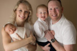 HCA Healthcare Benefits Erin Hawks and her family