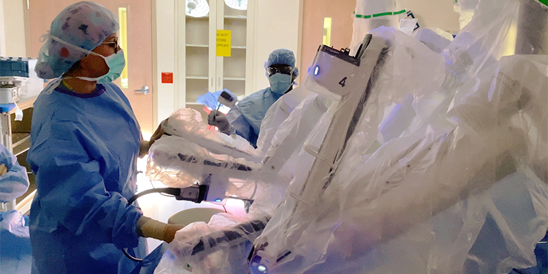 HCA Healthcare has more than 625 robotic surgeons operating in 150+ facilities. Our robotic technology covers 15 surgical specialties across 15 suppliers of robotic systems.